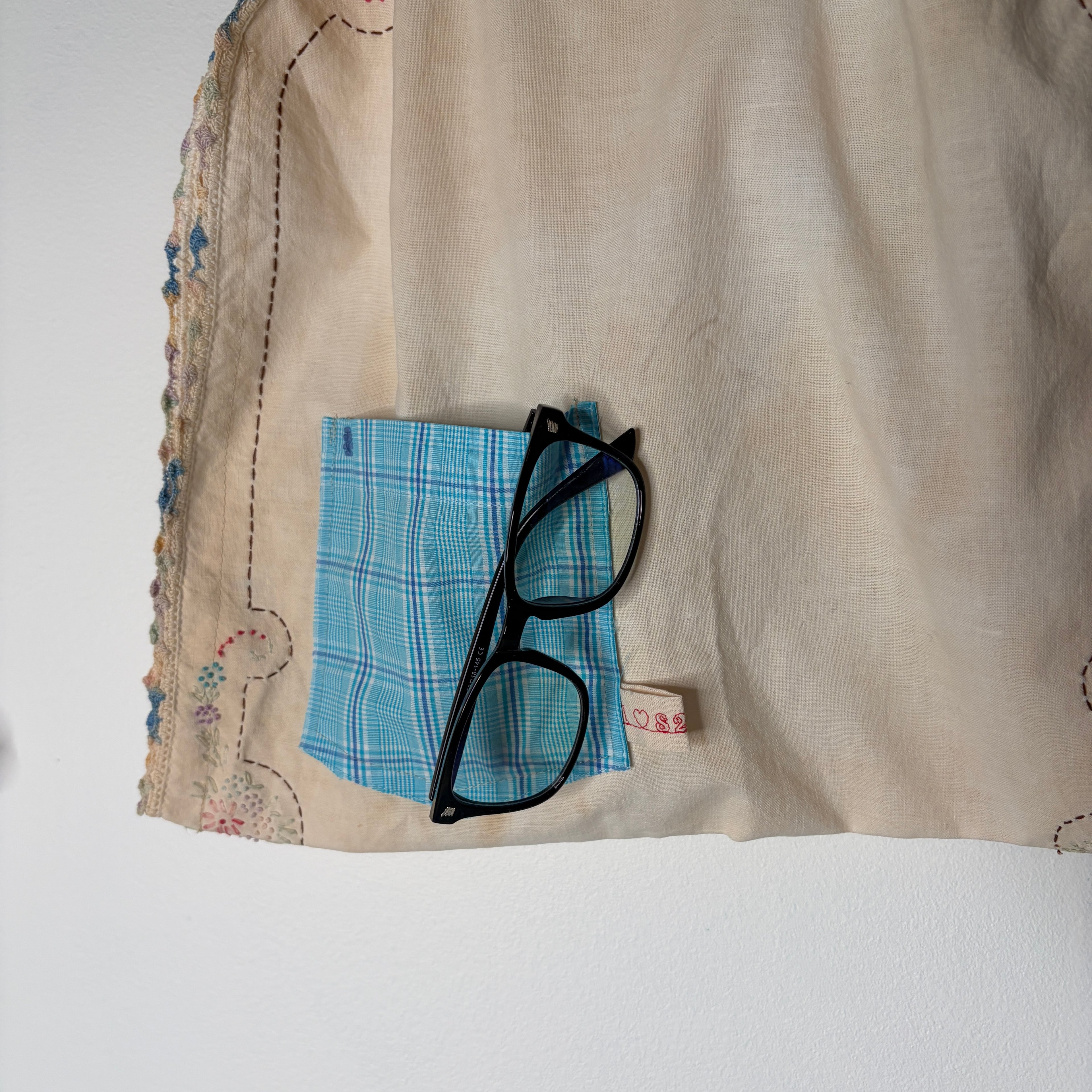 BAG Market Bag Vintage Beige Linen with Handles