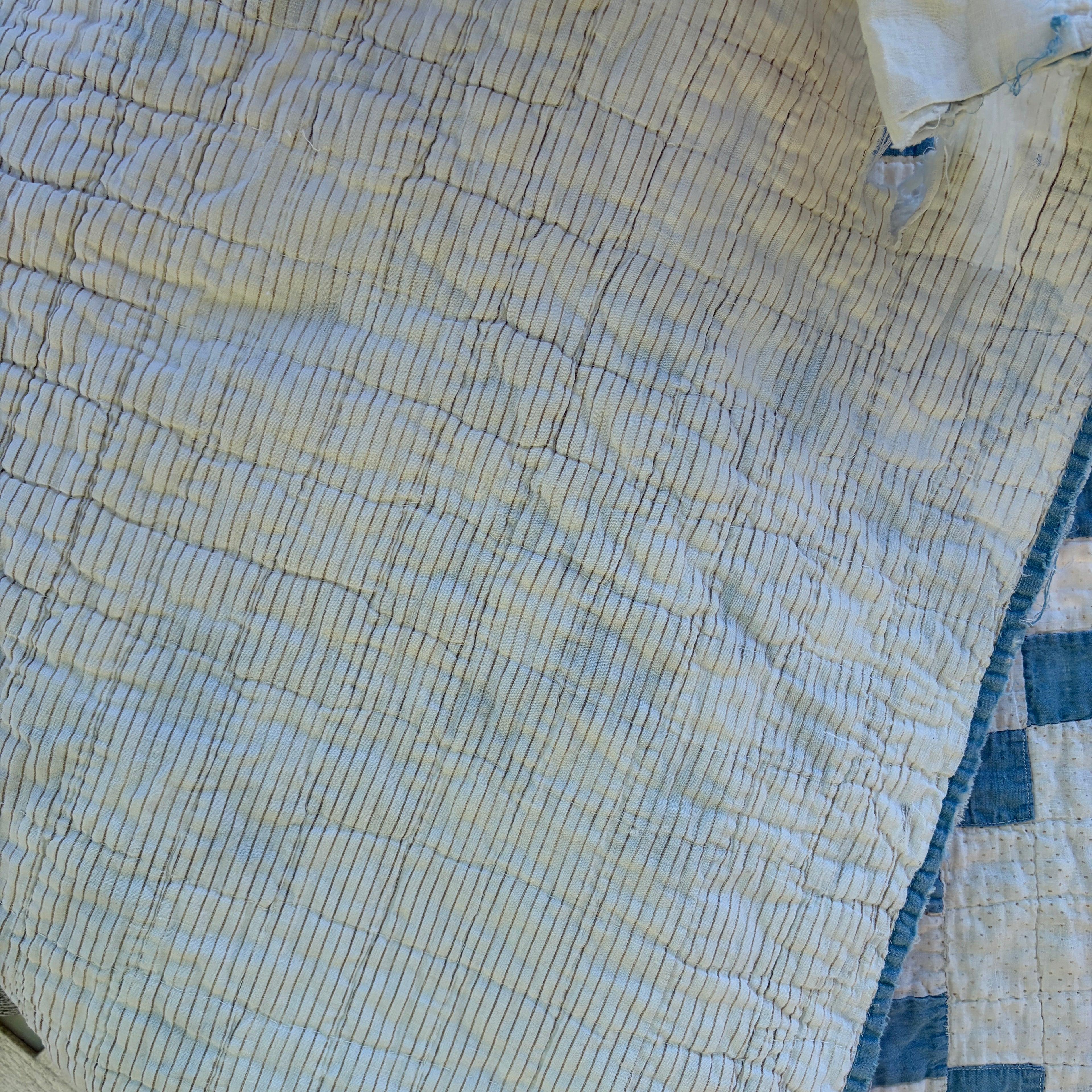 QUILT Cutter Blue and White Irish Chain