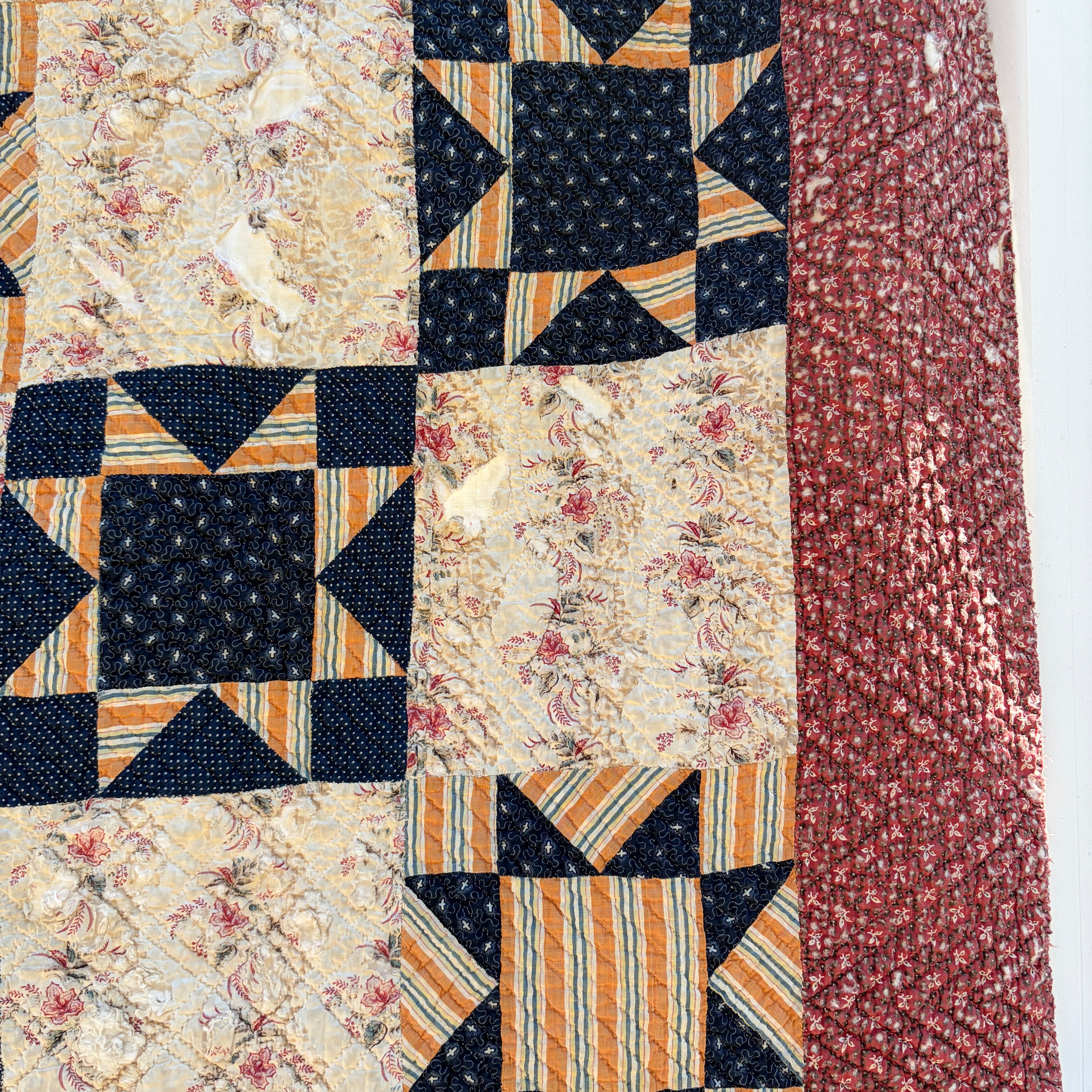 QUILT Cutter Neutral Ohio Star Pattern