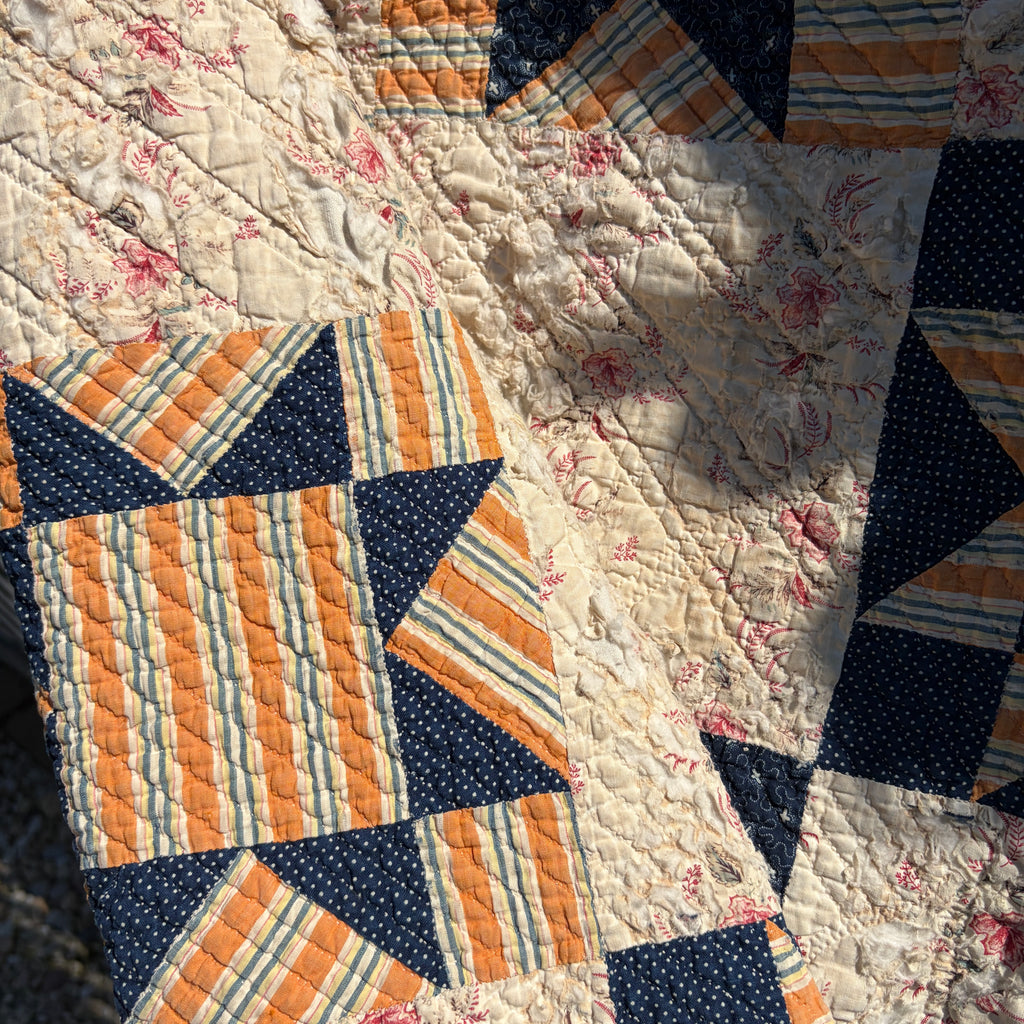 QUILT Cutter Neutral Ohio Star Pattern
