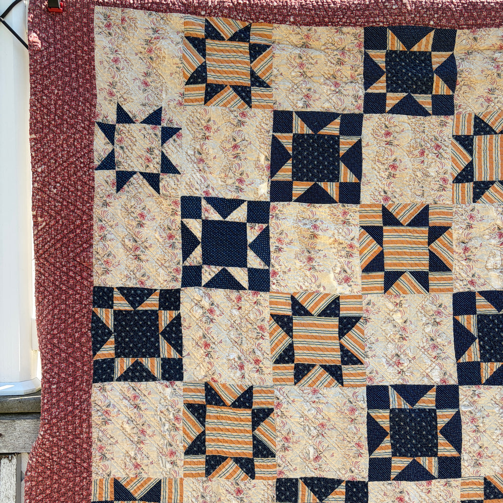 QUILT Cutter Neutral Ohio Star Pattern