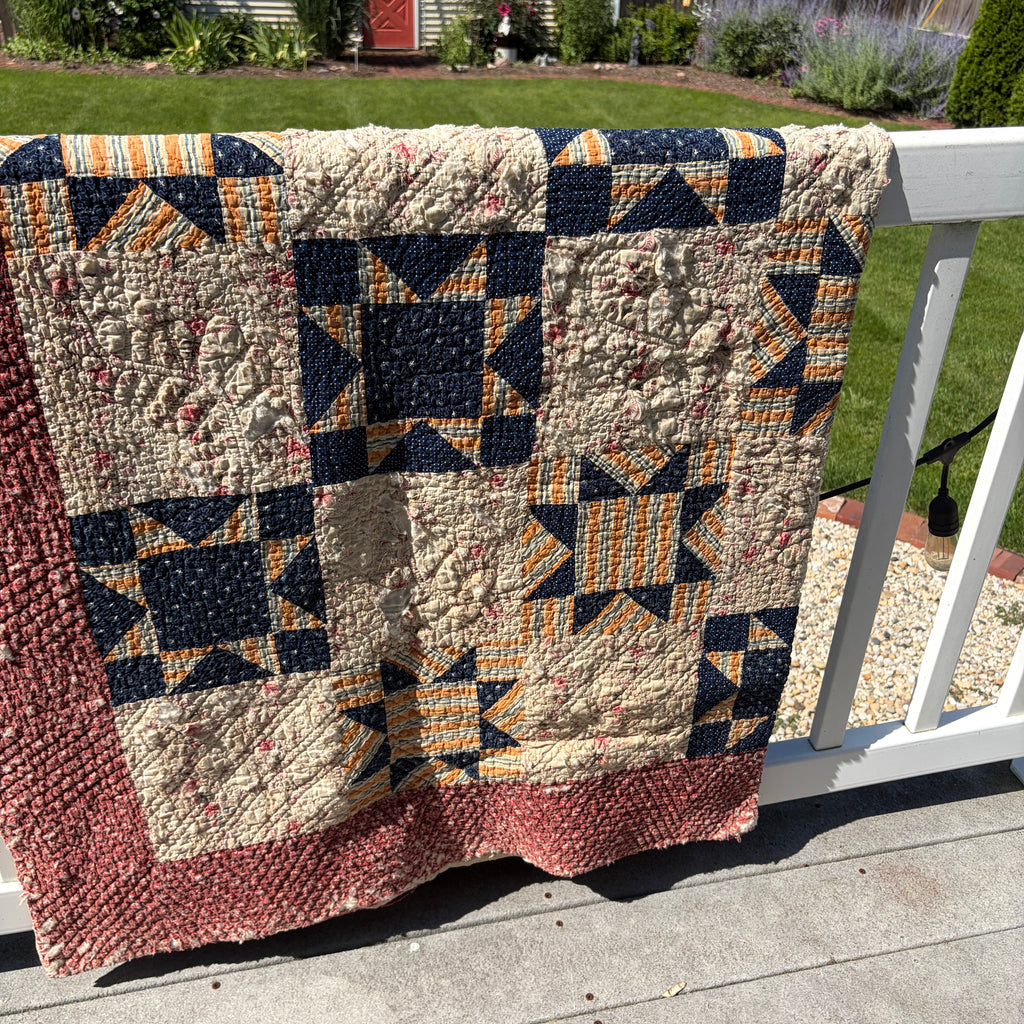 QUILT Cutter Neutral Ohio Star Pattern