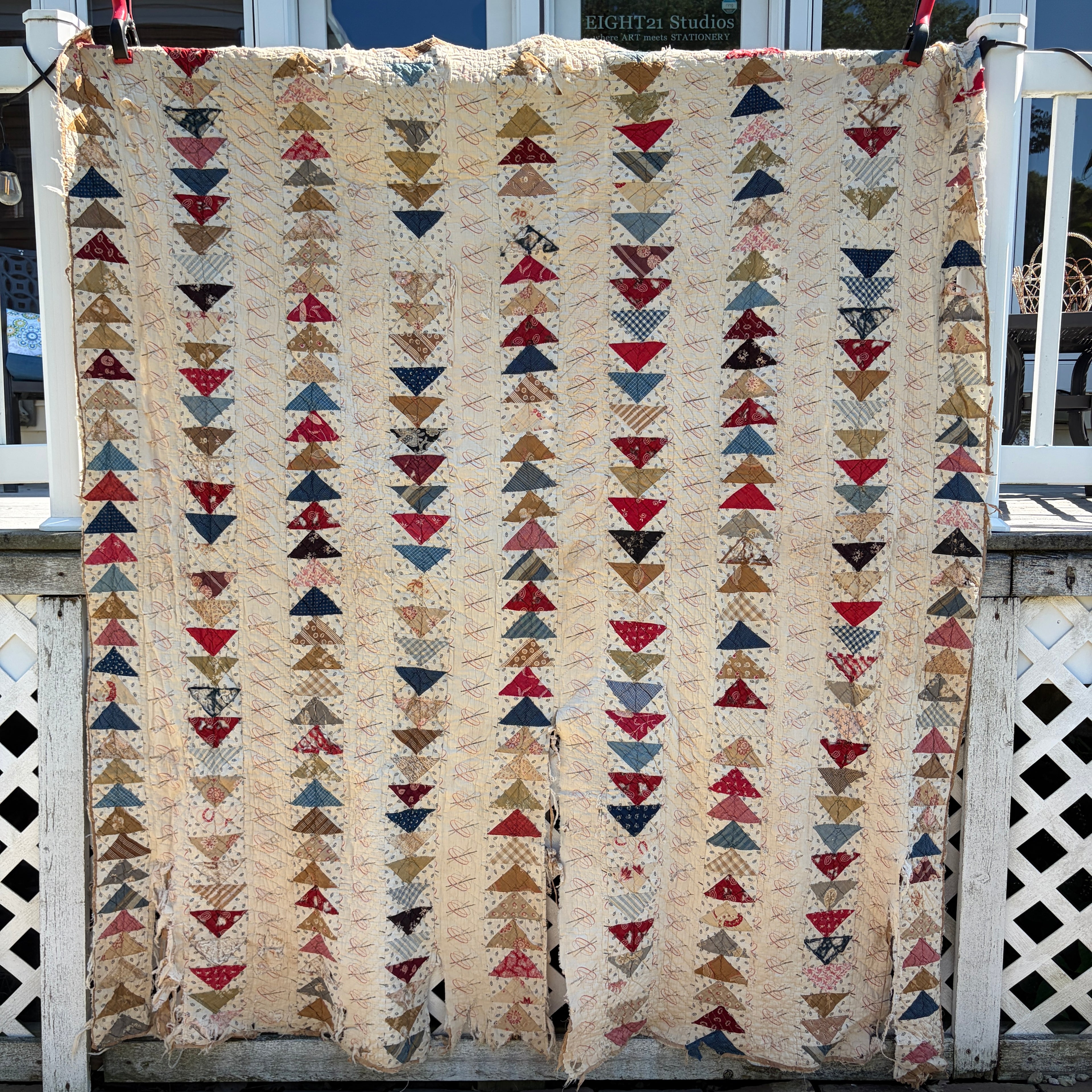 QUILT Cutter Neutral Flying Geese Pattern