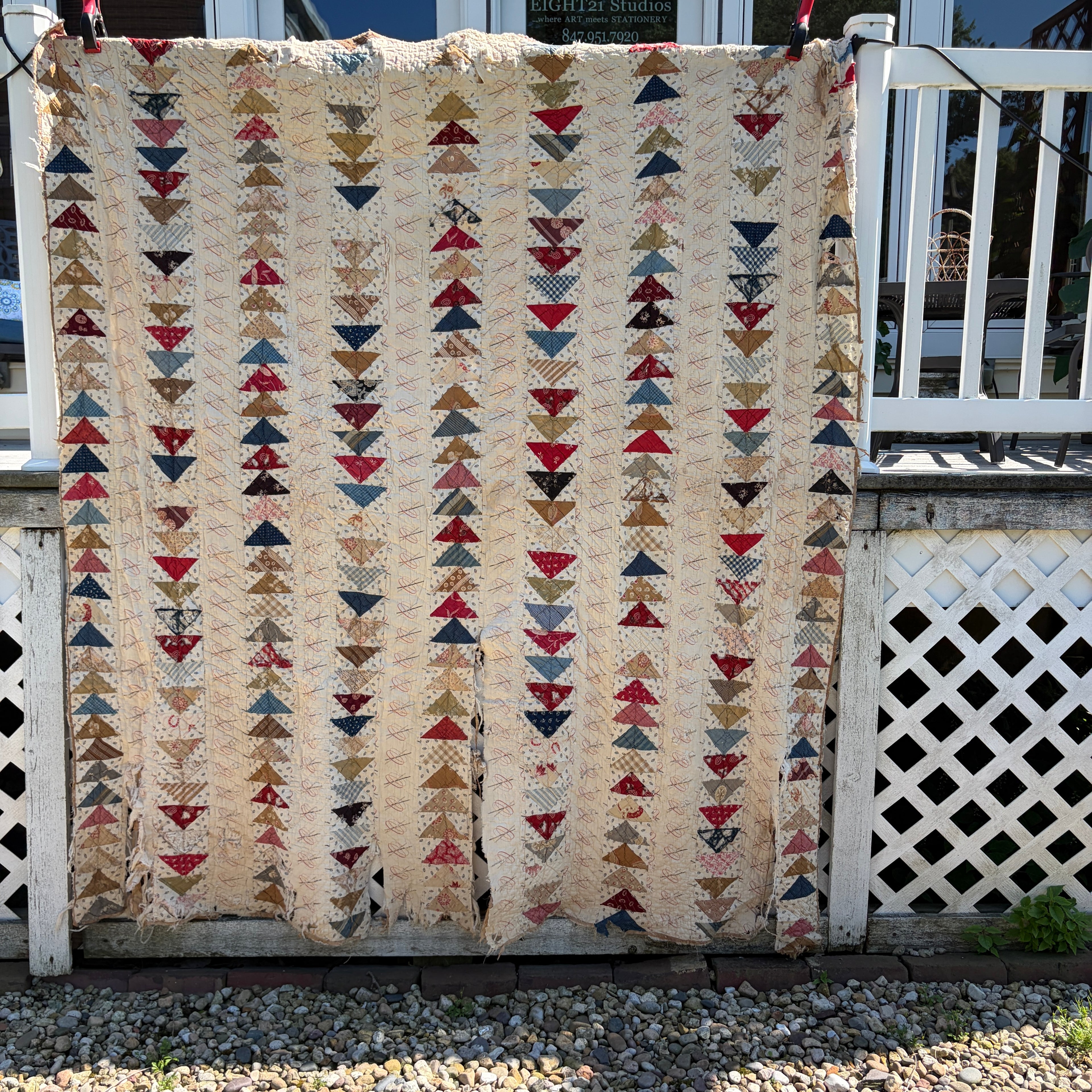 QUILT Cutter Neutral Flying Geese Pattern