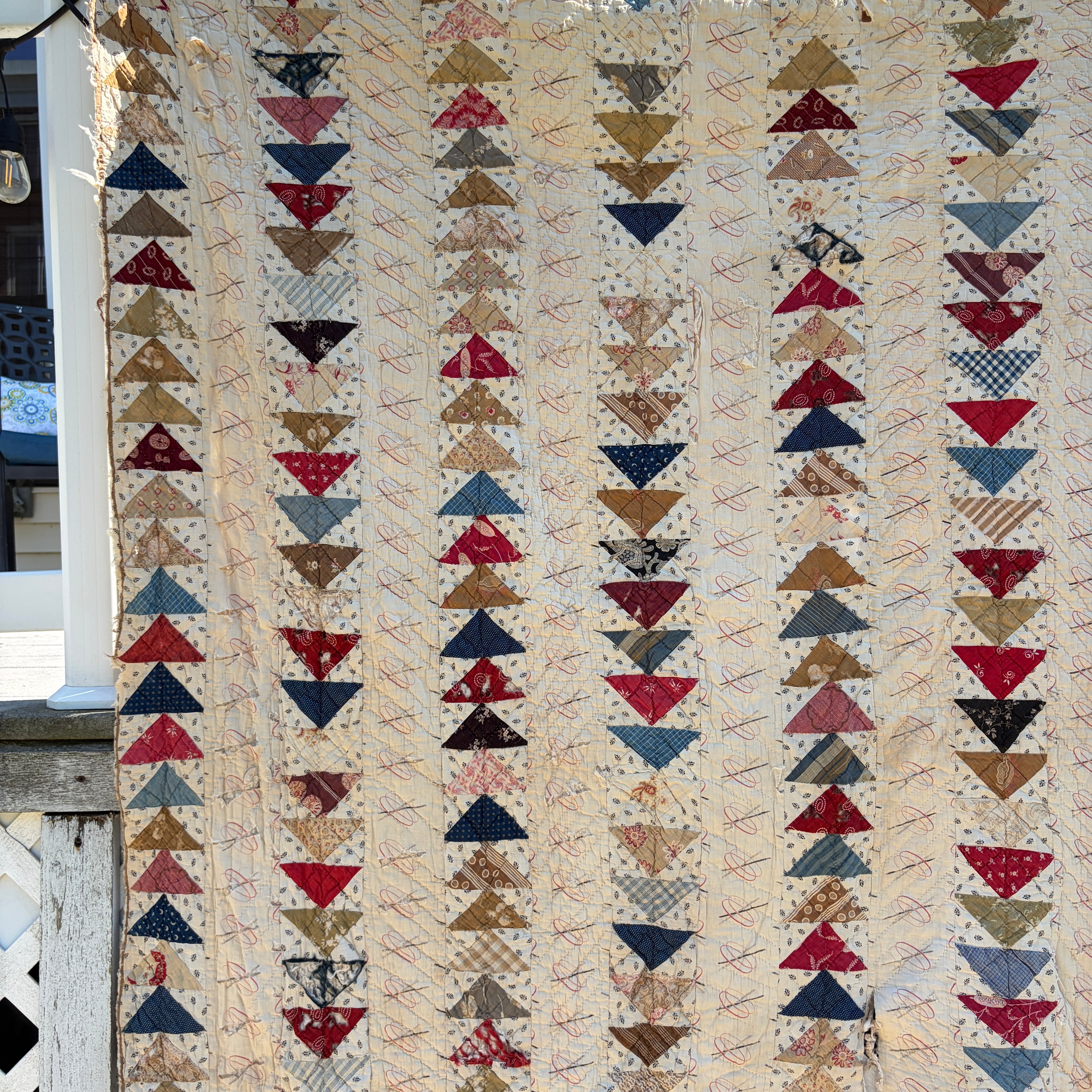 QUILT Cutter Neutral Flying Geese Pattern