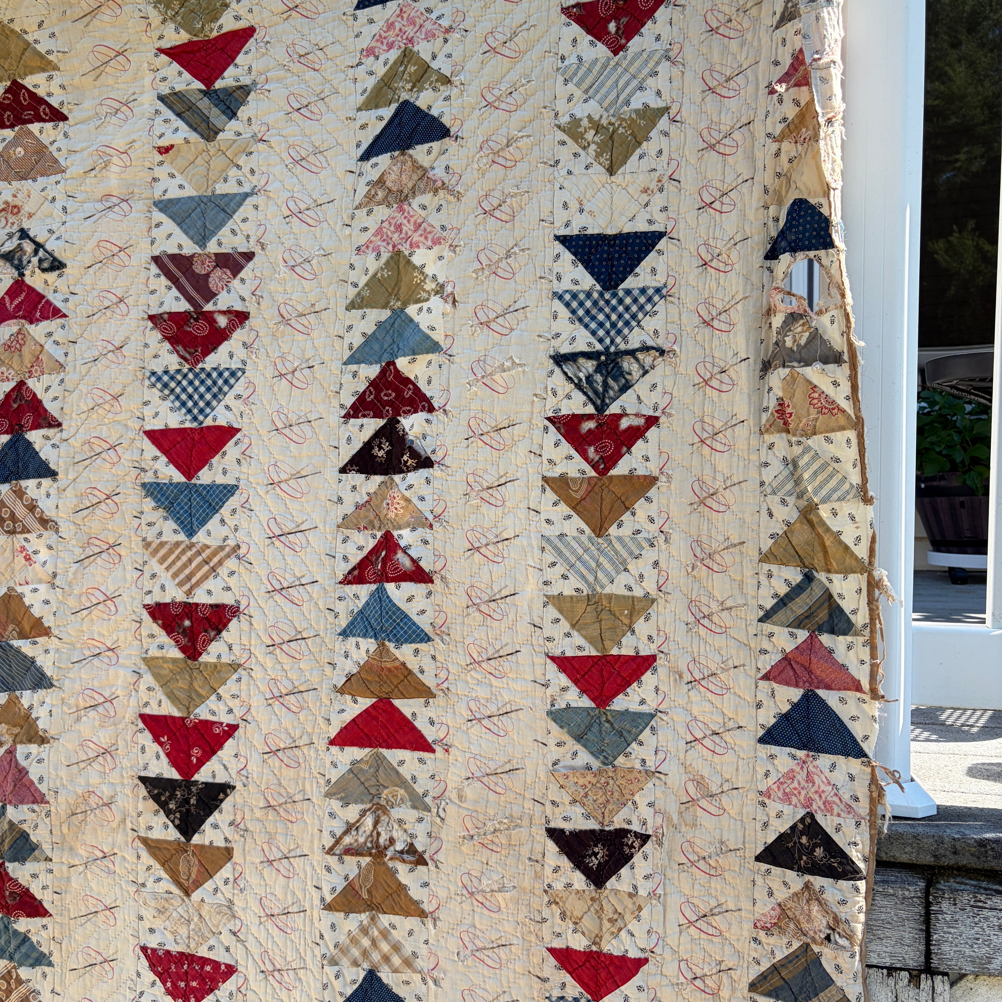 QUILT Cutter Neutral Flying Geese Pattern