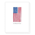 Flag, So Proud American Flag Recognition, Watercolor Greeting Card